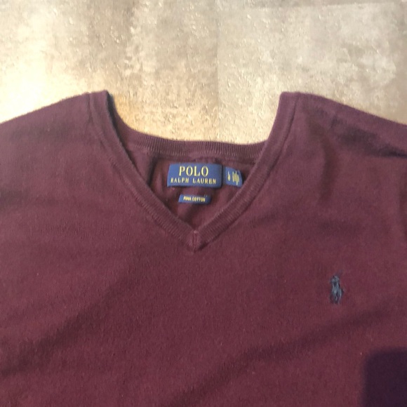 Polo Ralph Lauren v-neck sweater - Picture 2 of 2